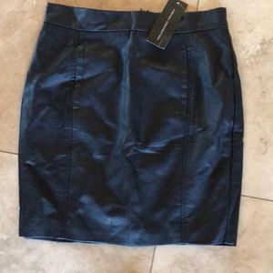 Leather skirt